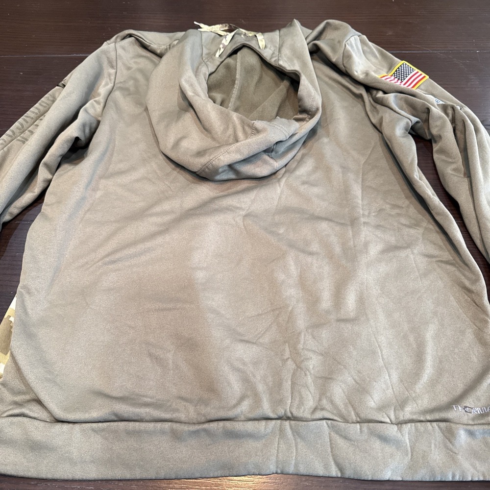Nike Denver Broncos Salute to Service Hoodie Mens XL Olive Green Pullover Camo - Picture 16 of 16